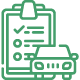 Icon vehículos revisados