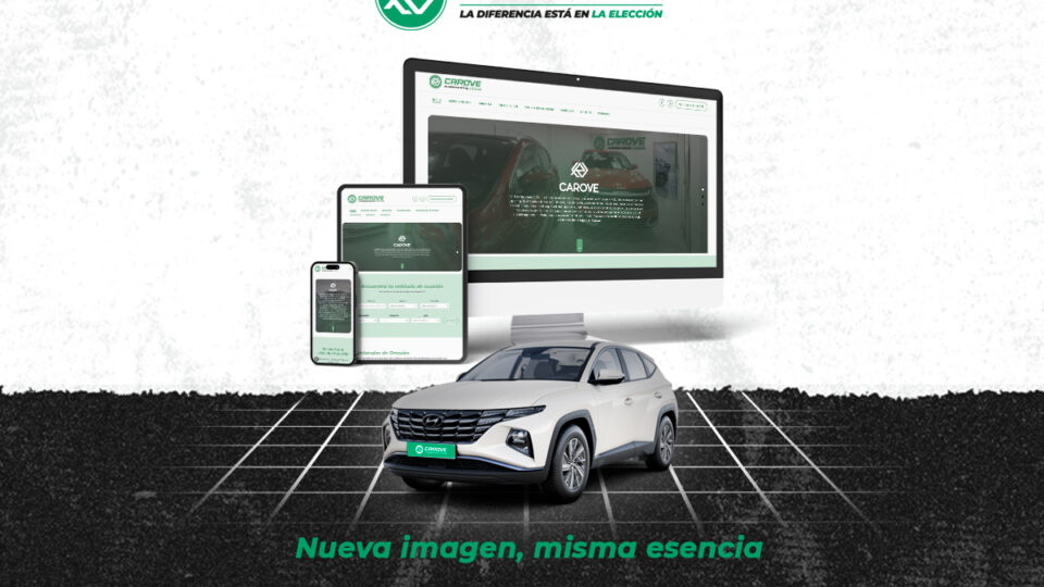 Carove presenta su nueva imagen en su web