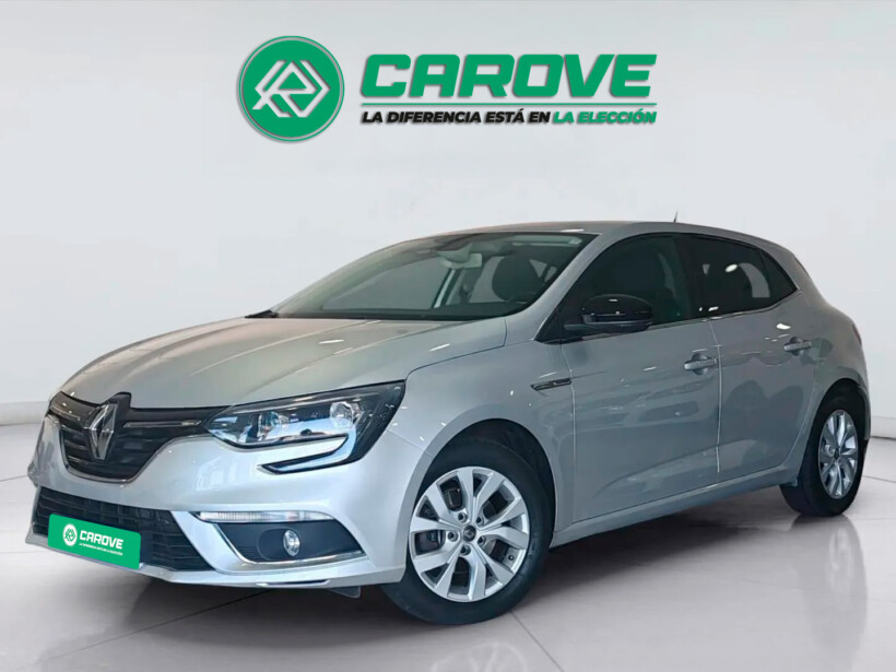 Vehículo de ocasión Renault Megane vista frontal lateral