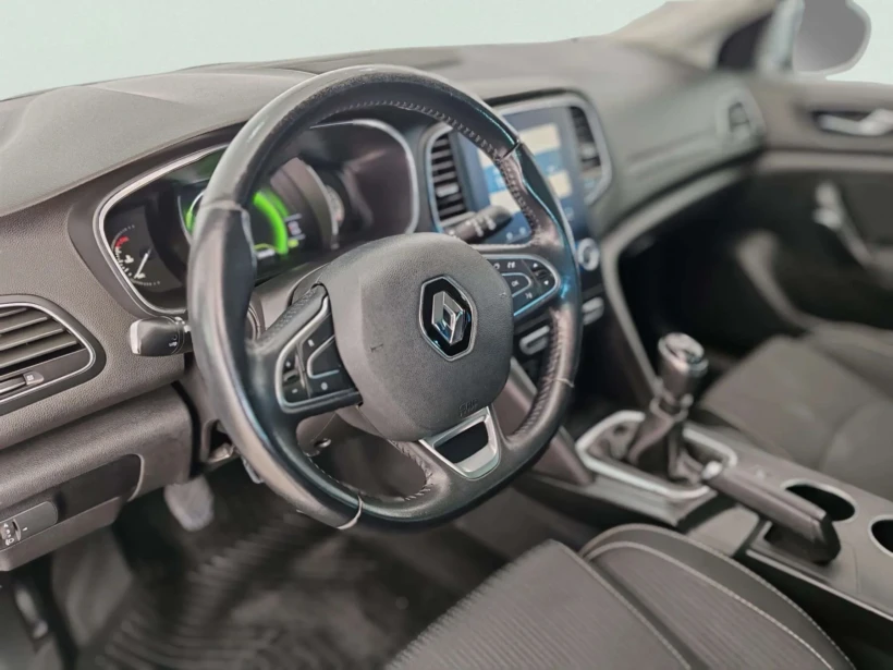 Vehículo de ocasión Renault Megane detalle volante